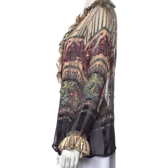 Stunning silk Etro blouse